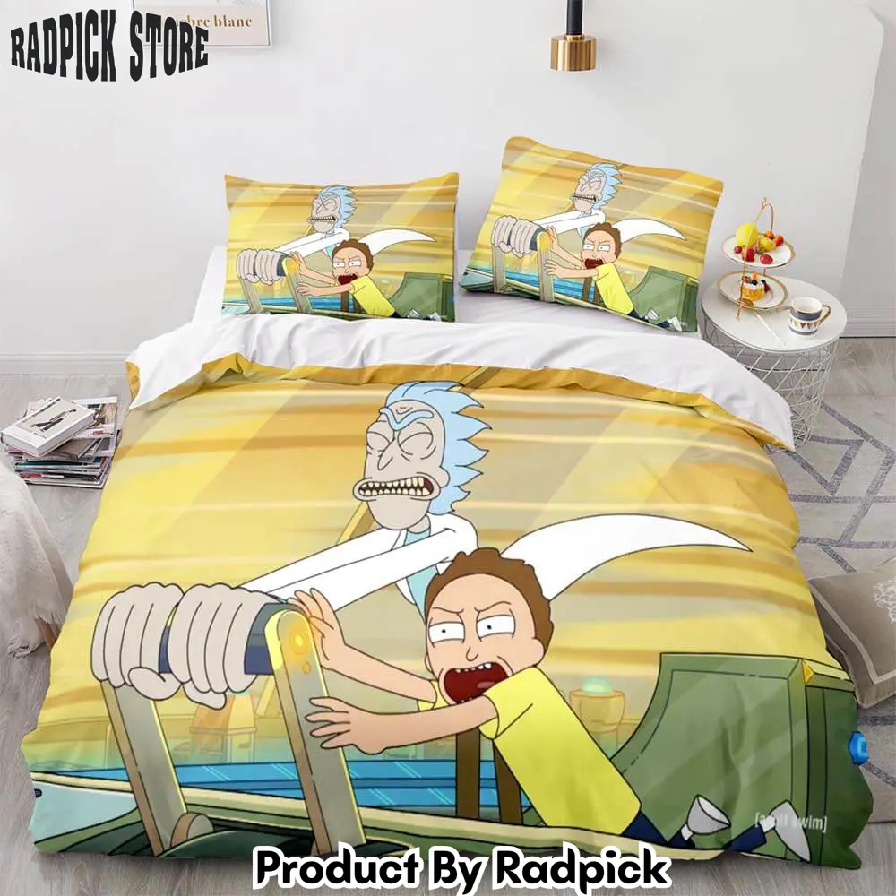 Rickand morty season5 bedding set quilt duvet covers bedding sets  rp0424680